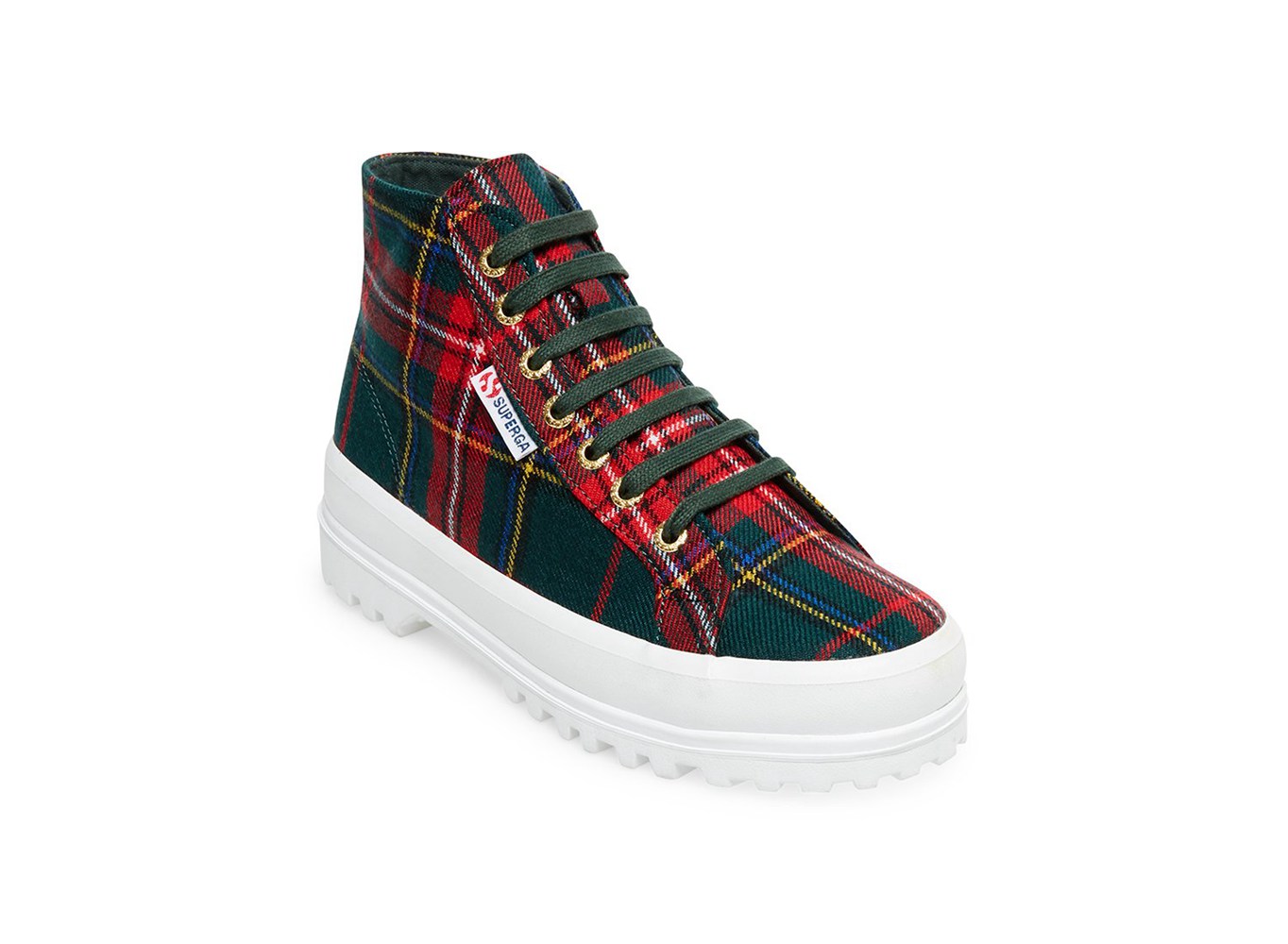 Superga Boots Womens - 2341 Cotw Plaid - Multicolor - QFUYN4532